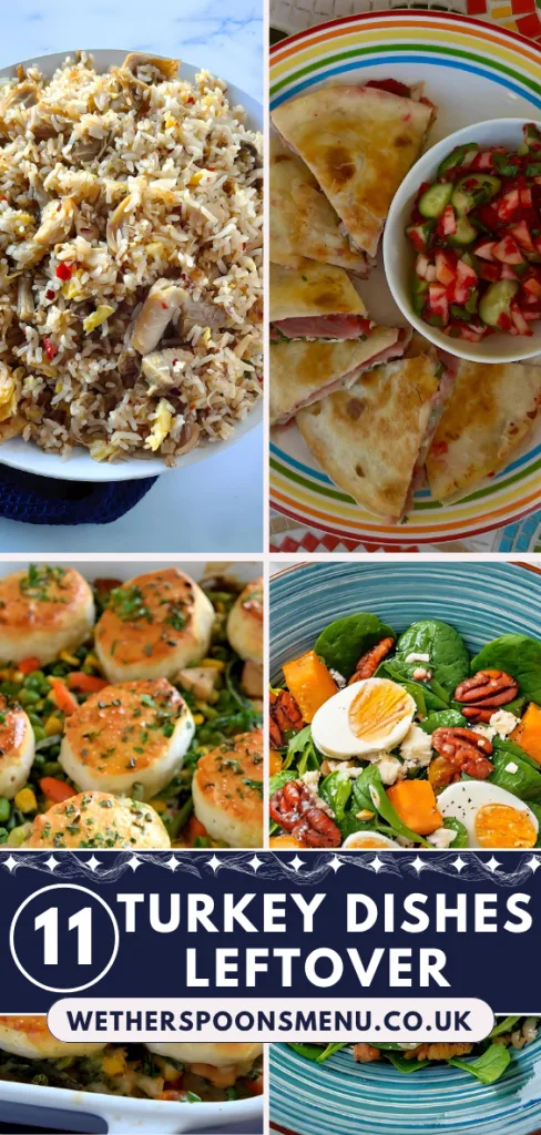 Turkey Dishes Leftover