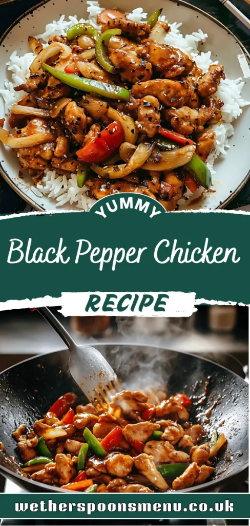 black pepper chicken recipe