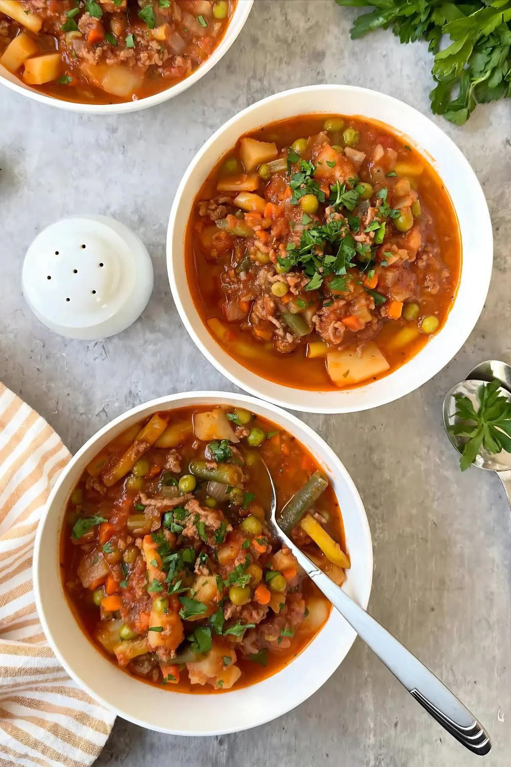 easy hamburger soup recipe