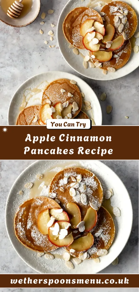 Apple Cinnamon Pancakes Recipe