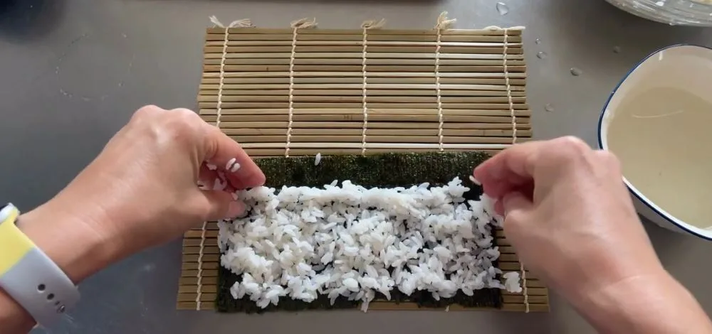 Assemble the Sushi Rolls