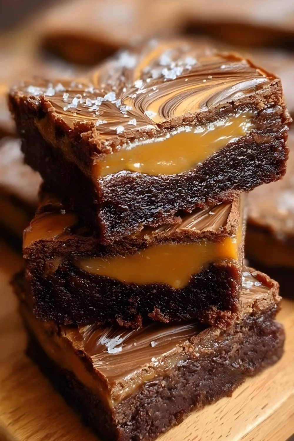 Caramel Swirl Brownies