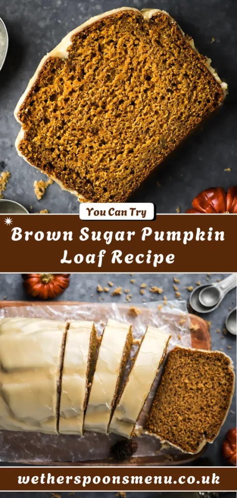 Brown Sugar Pumpkin Loaf Recipe