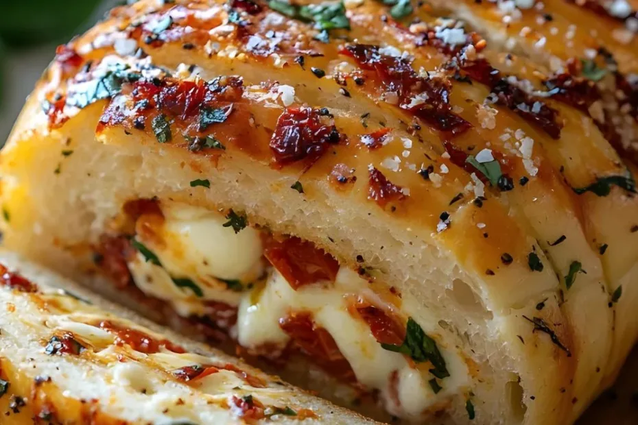 Caprese Bread Recipe