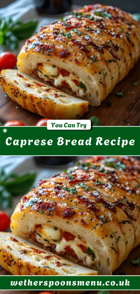 Caprese Bread Recipe
