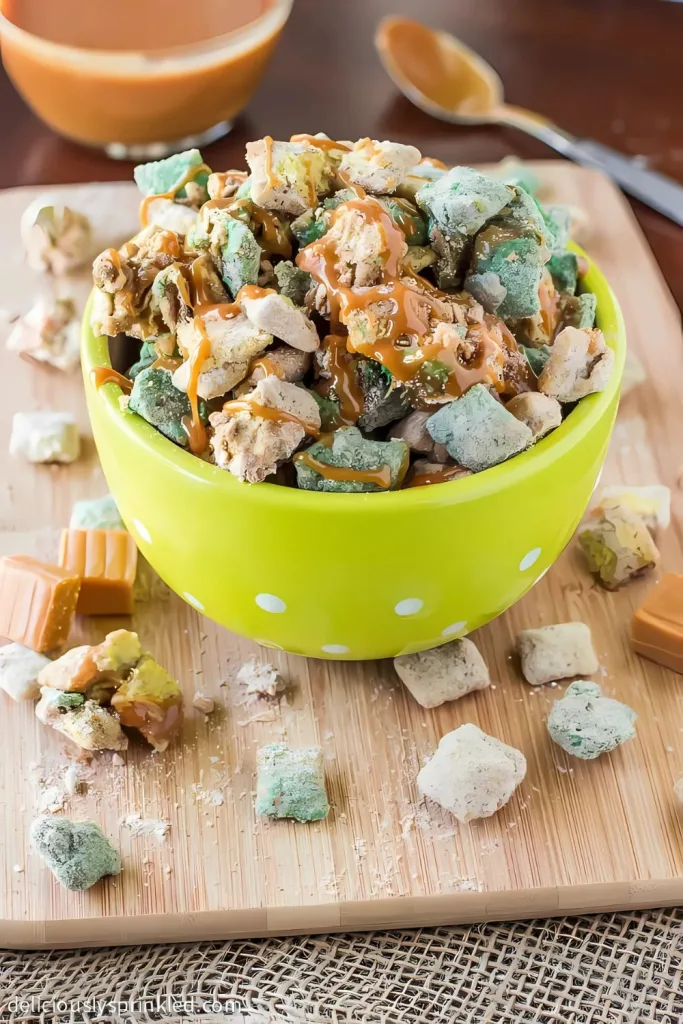 Caramel Apple Puppy Chow Recipe