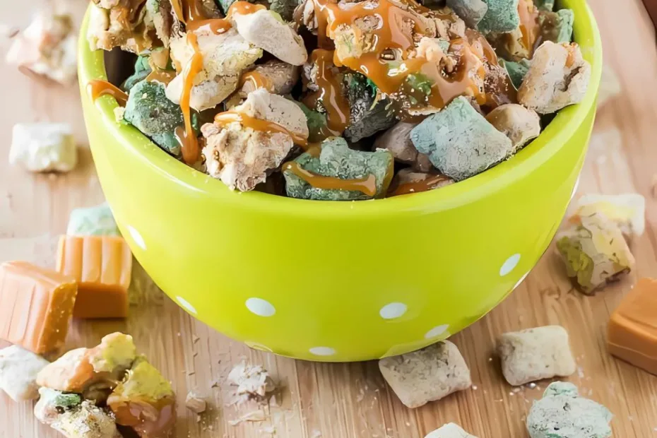 Caramel Apple Puppy Chow Recipe