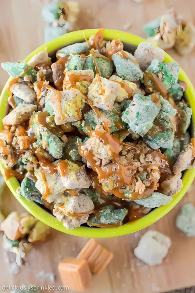 Caramel Apple Puppy Chow Recipe
