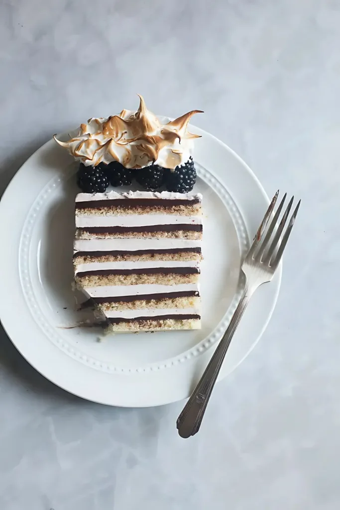Blackberry Opera Torte