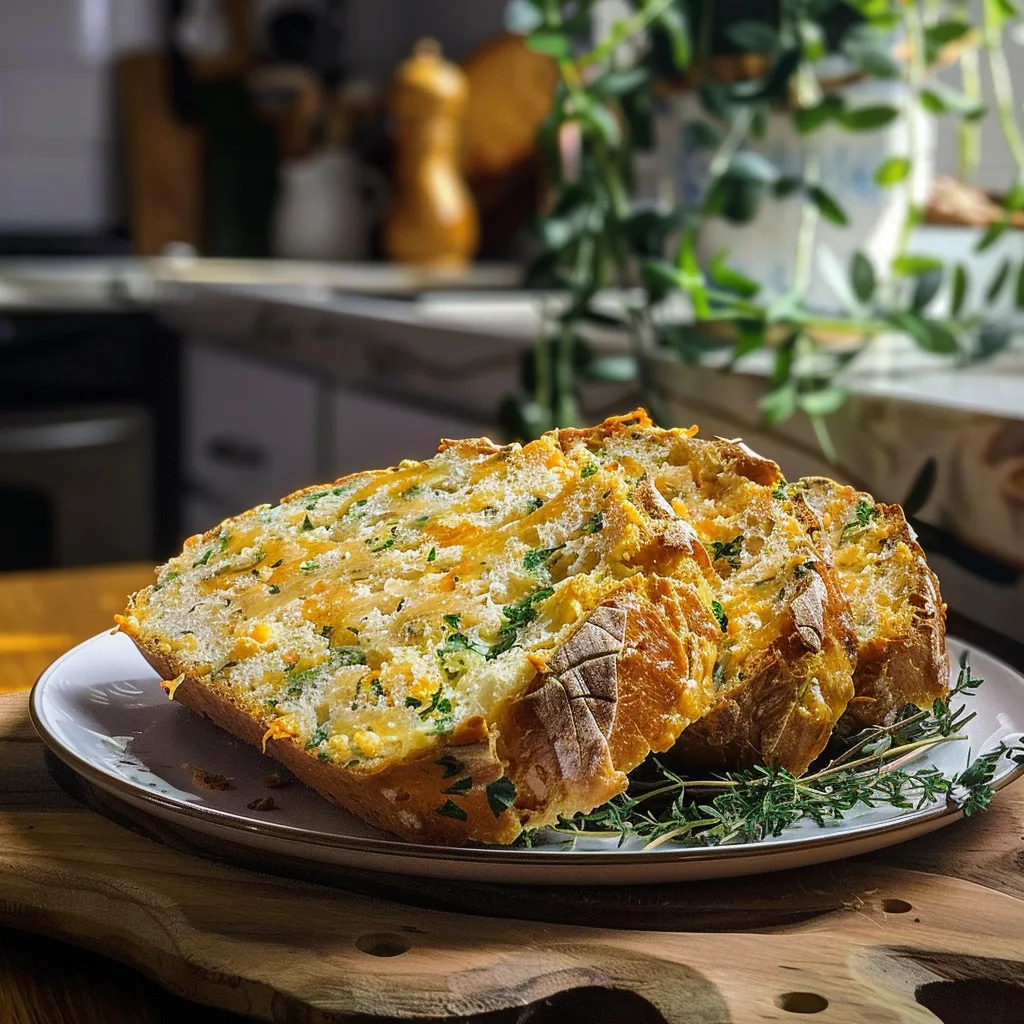 Cheddar and Herb Soda Bread