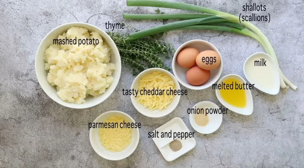 Cheesy Mashed Potato Puff Bites Recipe