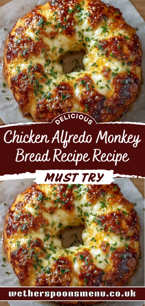 Chicken Alfredo Monkey Bread Recipe