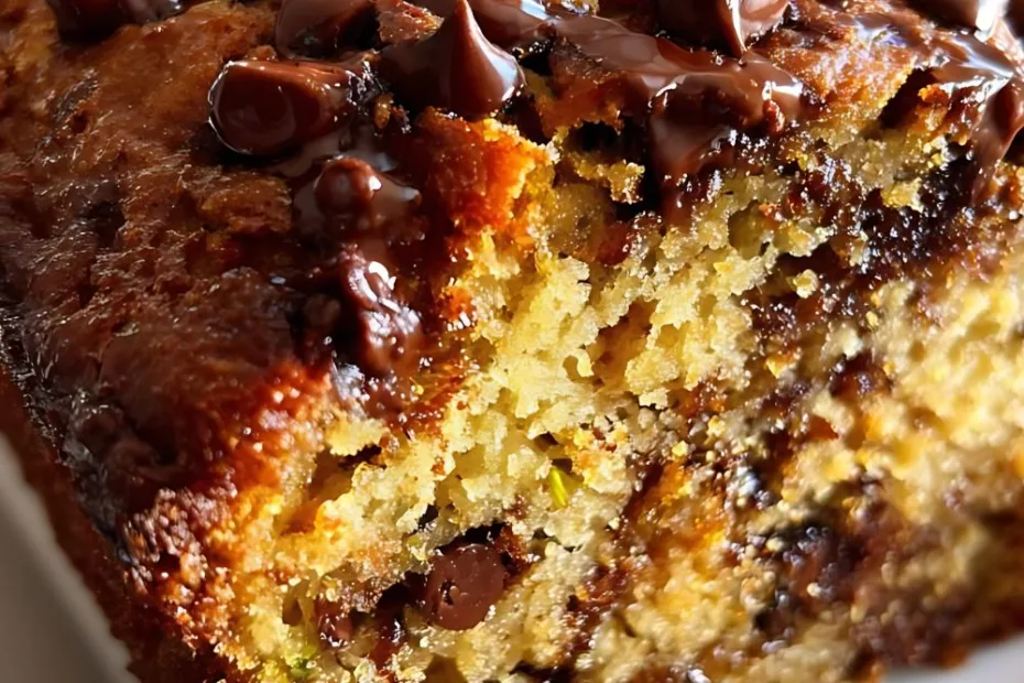 Chocolate Chip Zucchini Bread Recipe