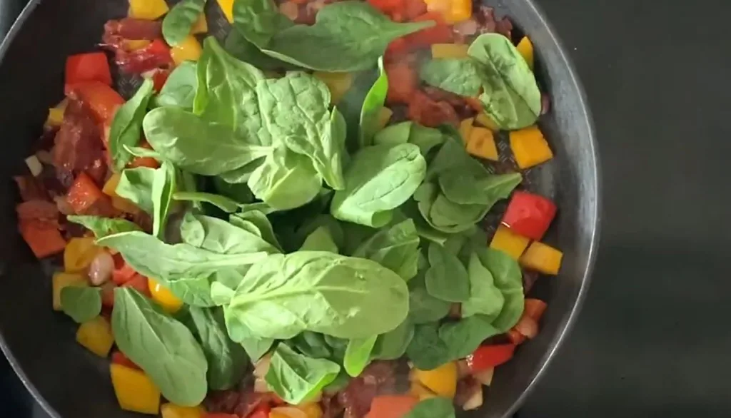 Combine with Veggies and Spices