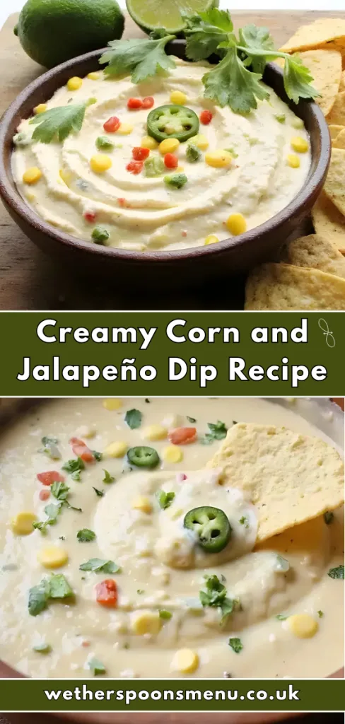 Creamy Corn and Jalapeño Dip Recipe