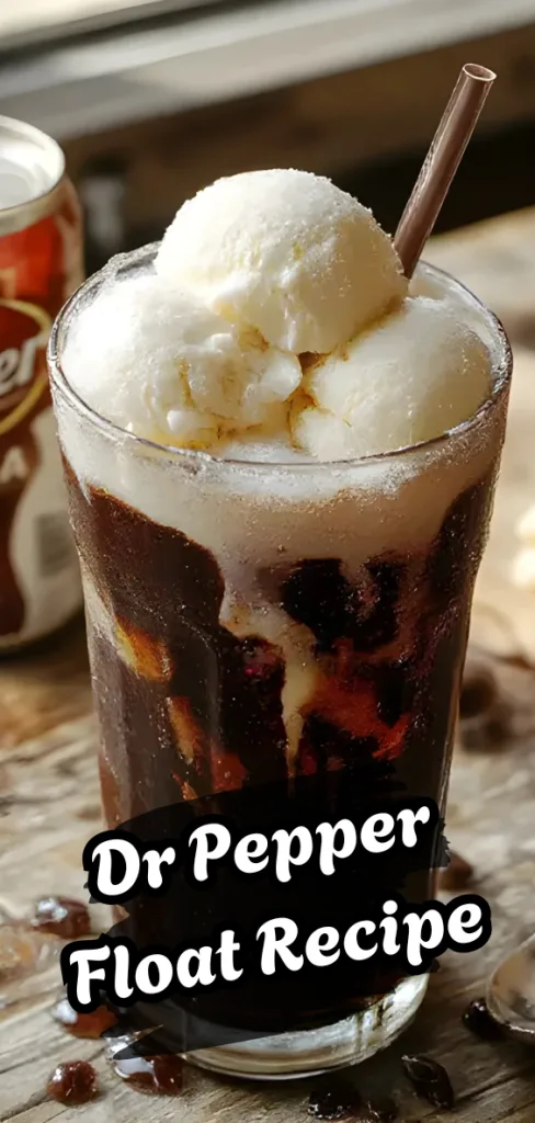 Dr Pepper Float