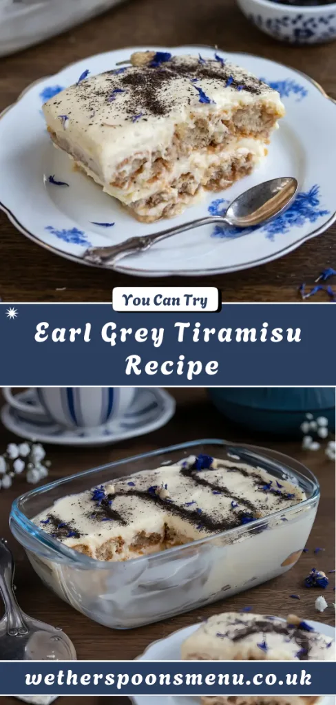 Earl Grey Tiramisu Recipe