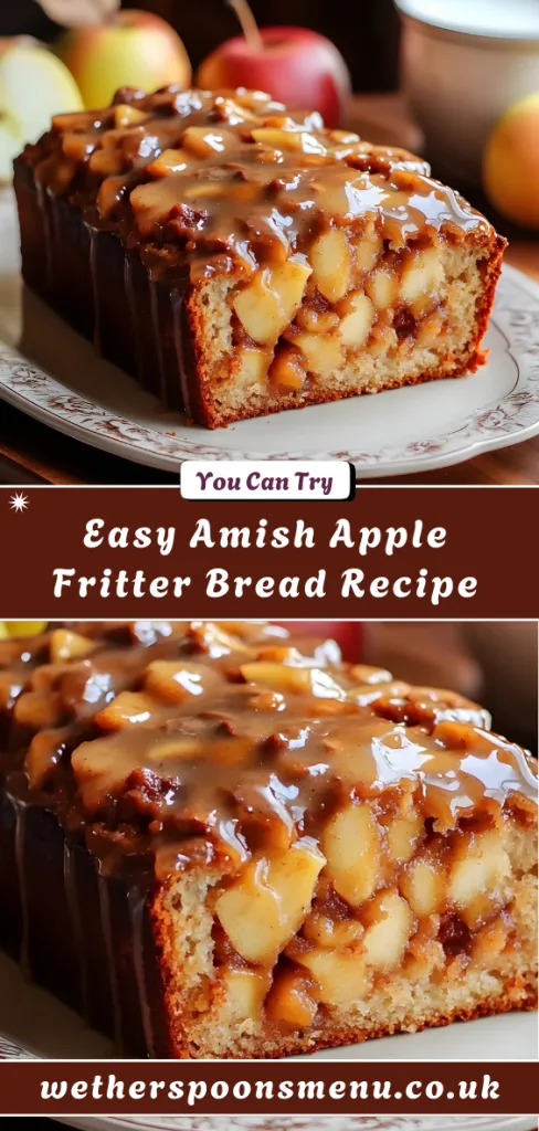 Easy Amish Apple Fritter Bread Recipe