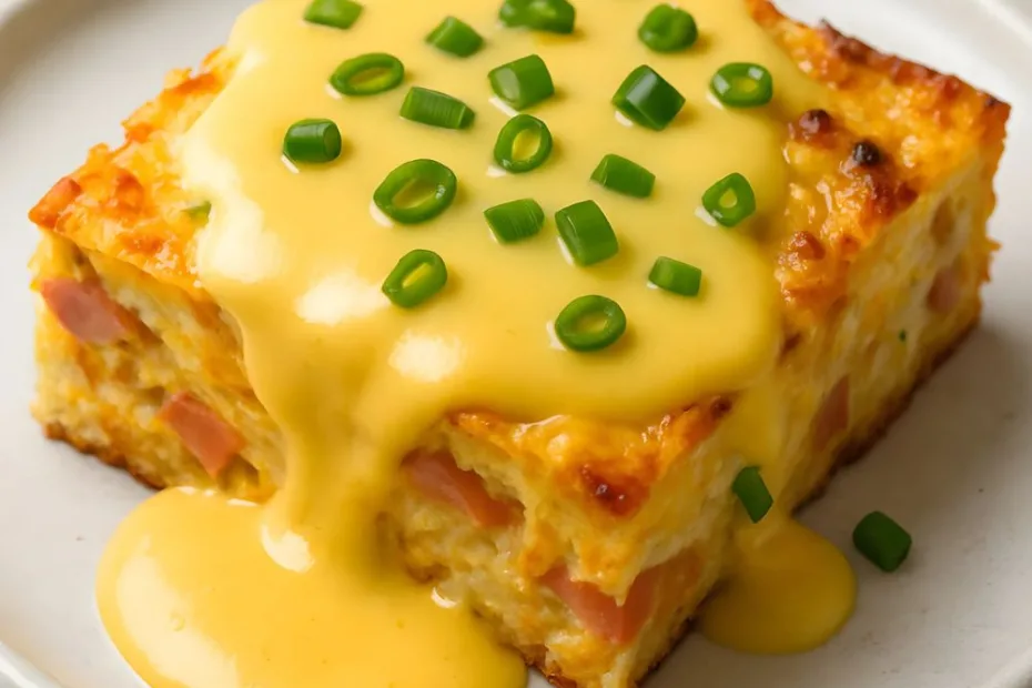 Eggs Benedict Casserole Recipe