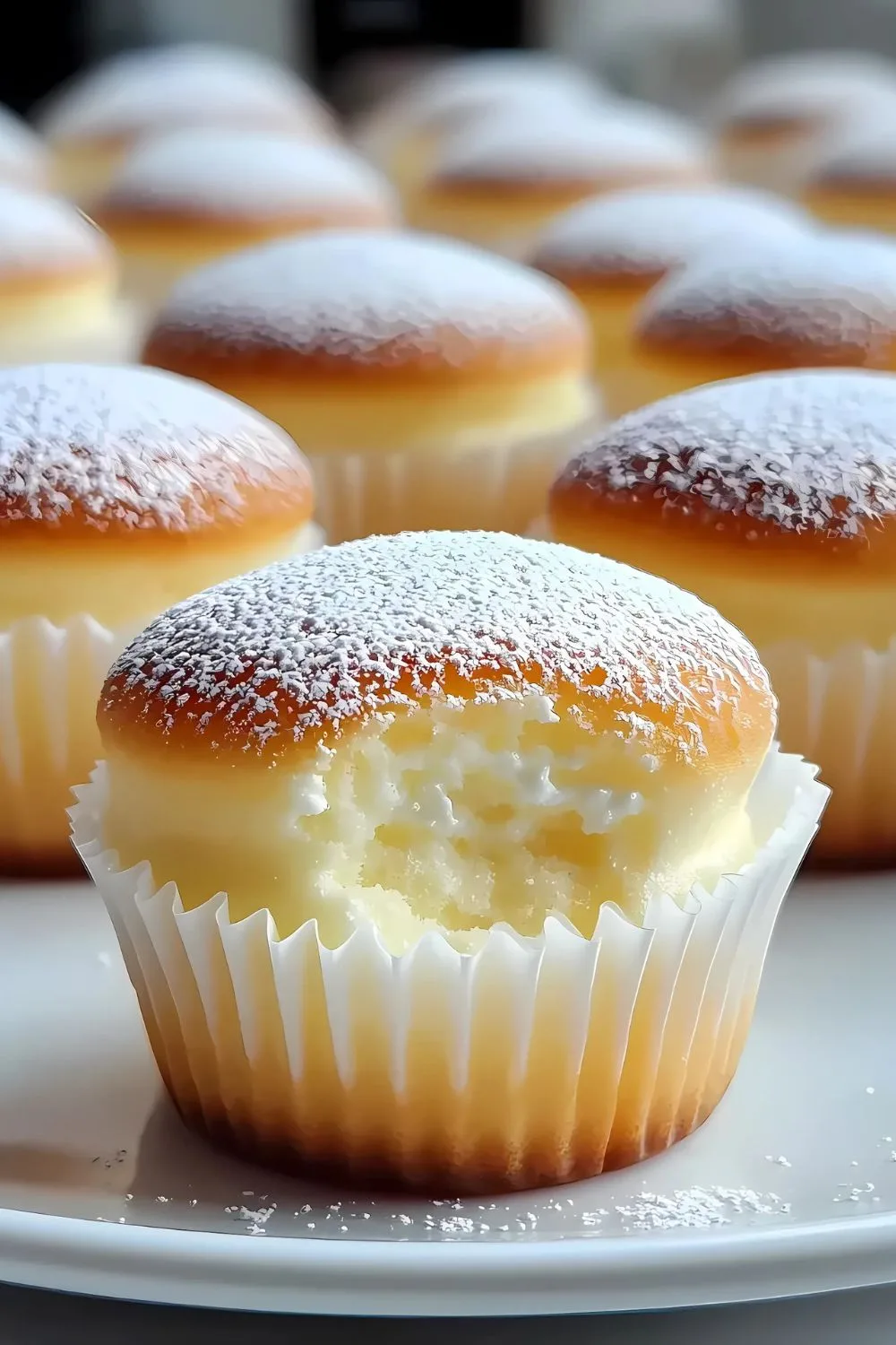 Fluffy Japanese Cheesecake Cupcakes Recipe
