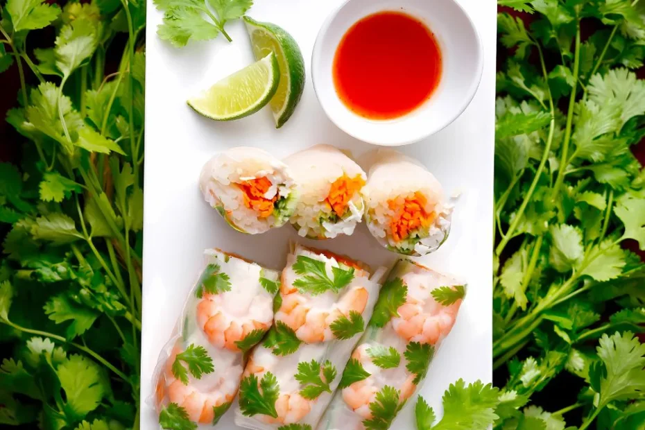 Fresh Spring Rolls with Shrimp Recipe