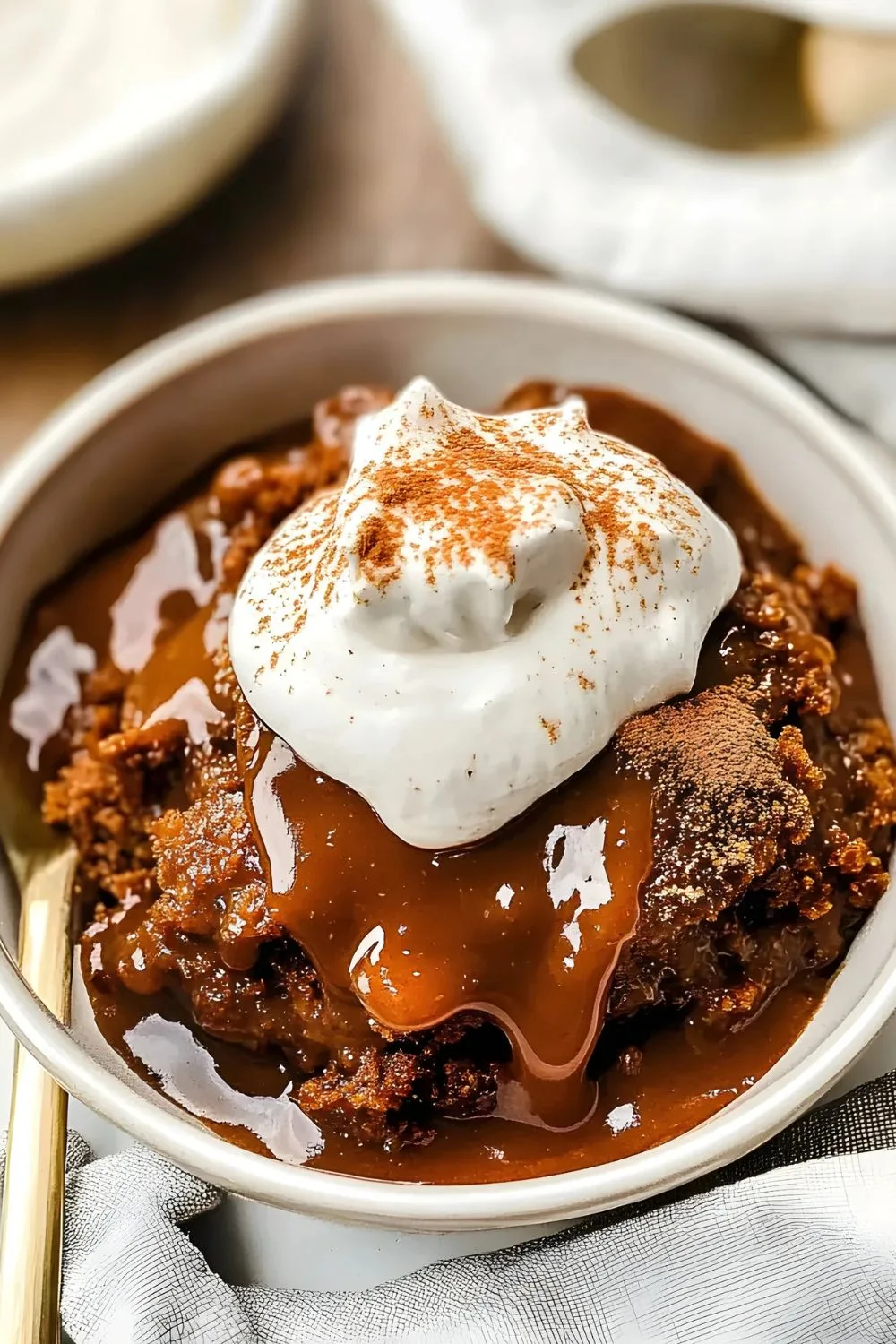 Gingerbread Pudding Cake Recipe