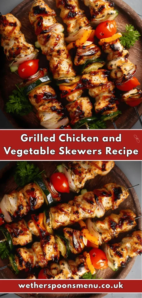 Grilled Chicken and Veggie Skewers Recipe