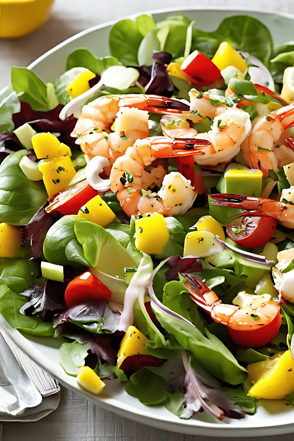 Grilled Shrimp Salad with Citrus Dressing Recipe