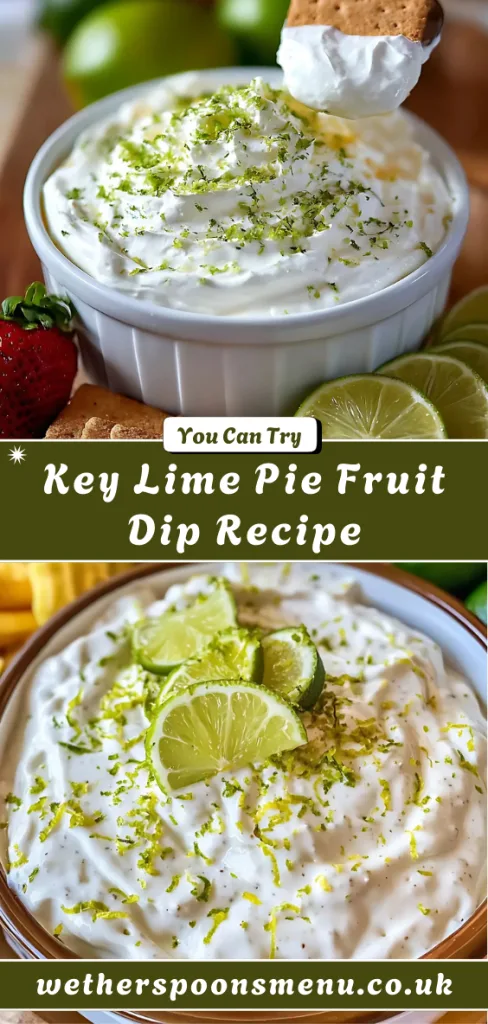 Key Lime Pie Fruit Dip Recipe
