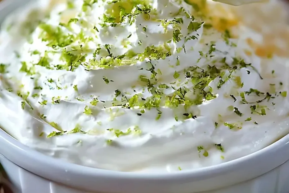Key Lime Pie Fruit Dip Recipe