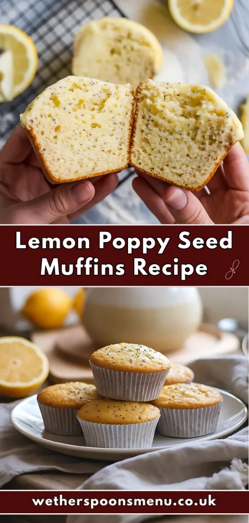 Lemon Poppy Seed Muffins Recipe