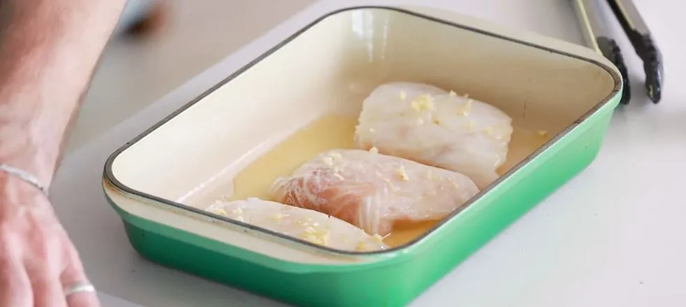 Marinate the Cod