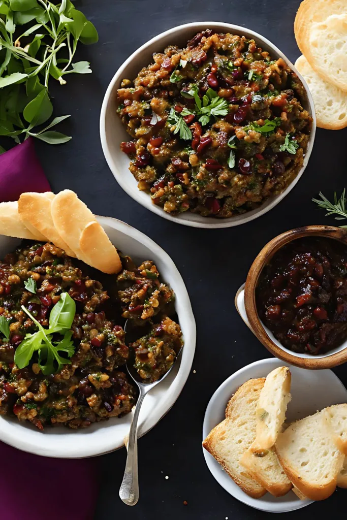 Mediterranean Olive Tapenade with Crostini Recipe