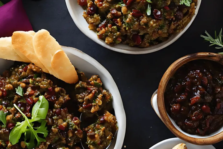 Mediterranean Olive Tapenade with Crostini Recipe
