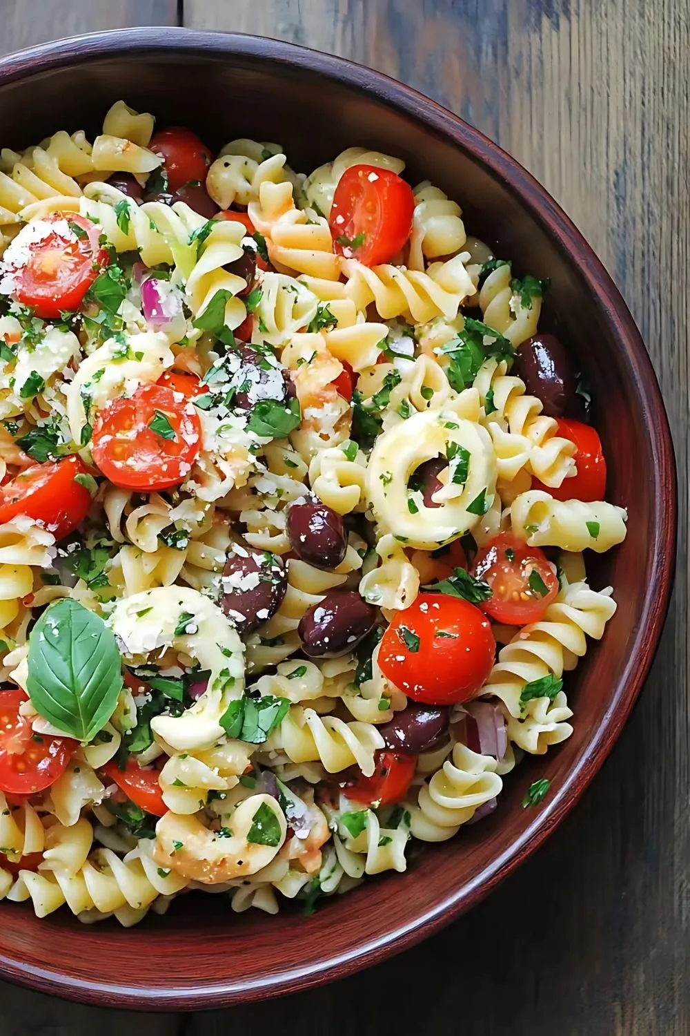 Mediterranean Pasta Salad with Olives Recipe