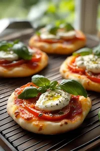 Mini Caprese Pizzas recipe