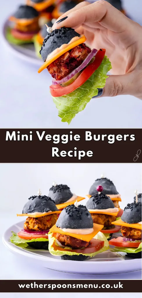 Mini Veggie Burgers Recipe