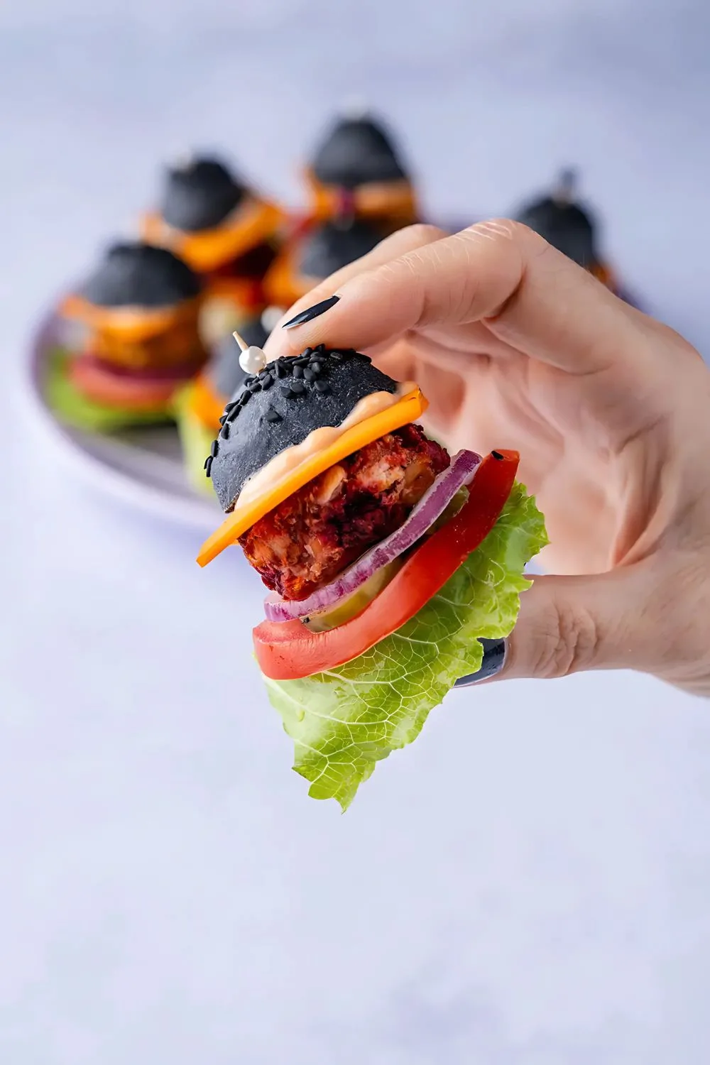 Mini Veggie Burgers Recipe