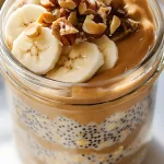 Peanut Butter Banana Overnight Oats Recipe