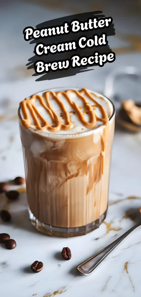 Peanut Butter Cream Cold Brew