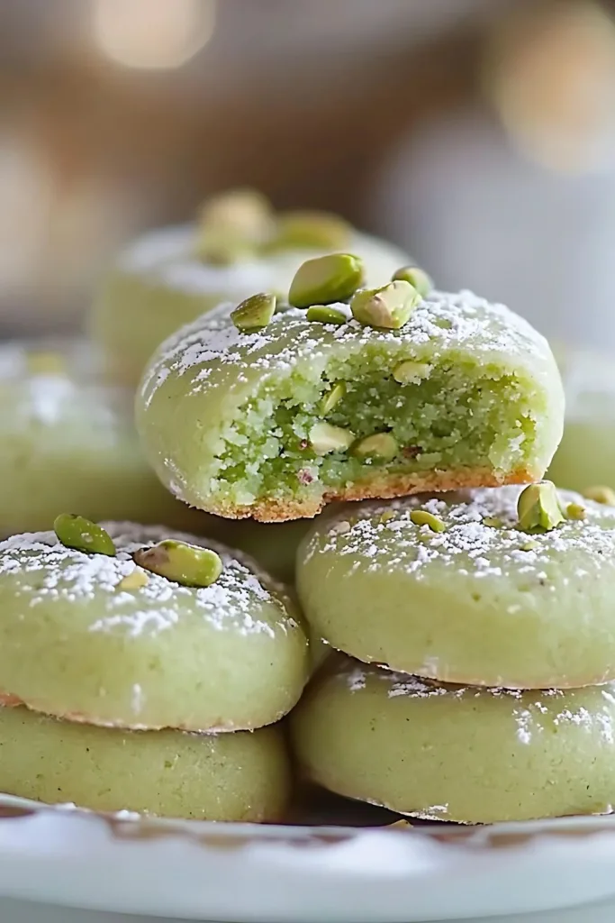 Pistachio Wedding Cookies Recipe