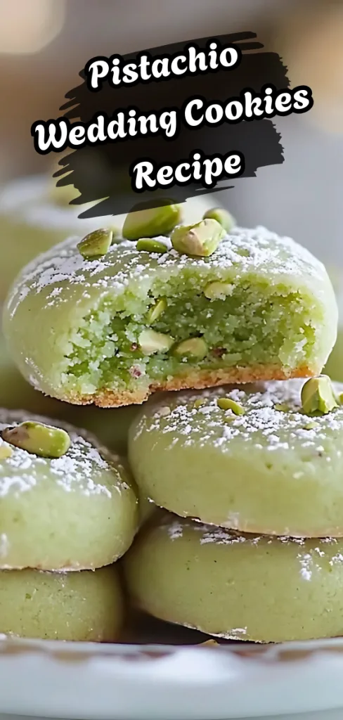 Pistachio Wedding Cookies Recipe
