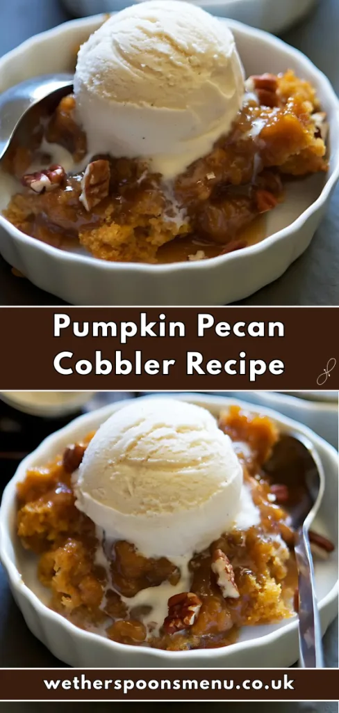 Pumpkin Pecan Cobbler Recipe