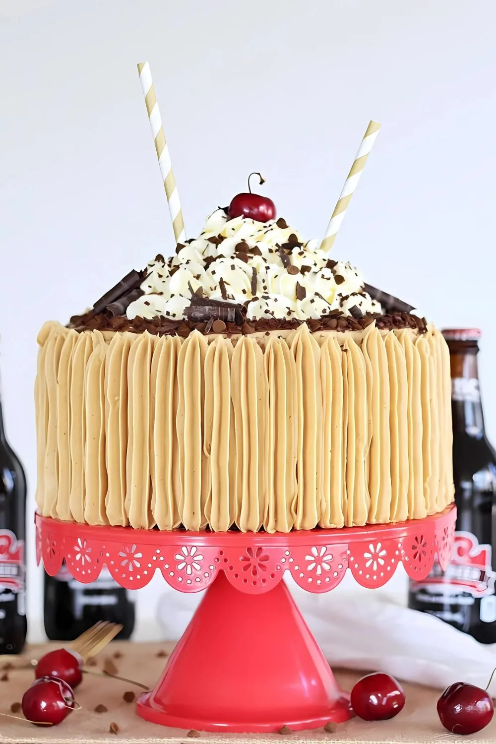 Root Beer Float Cake