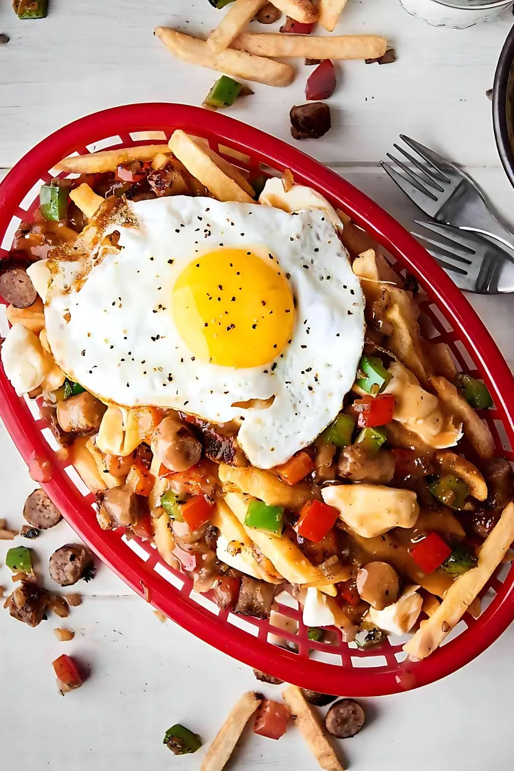 Sausage and Gravy Breakfast Poutine Recipe