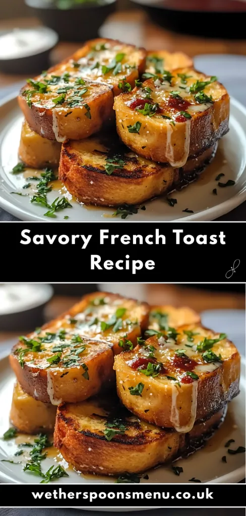 Savory French Toast Recipe