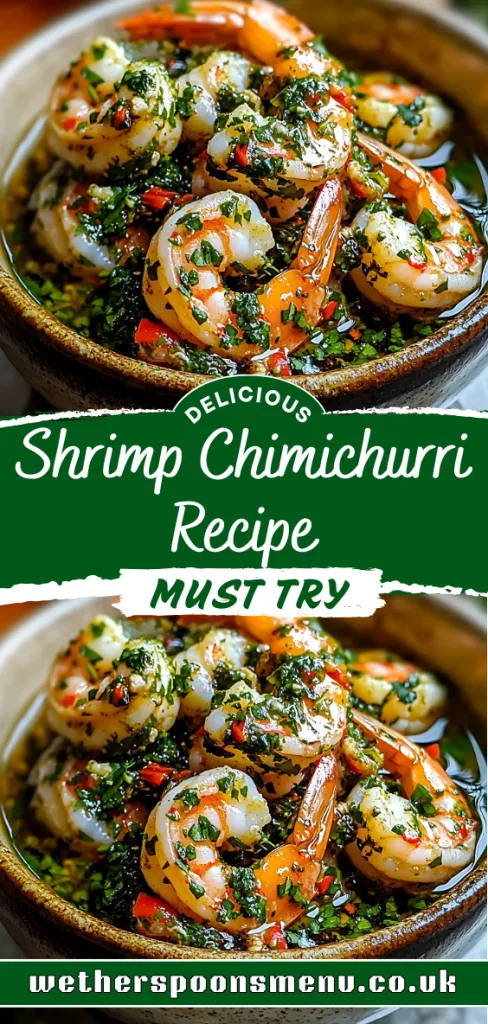 Shrimp Chimichurri Recipe