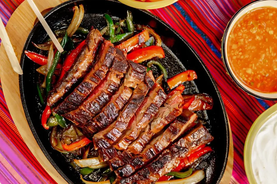 Skirt Steak Fajitas Recipe