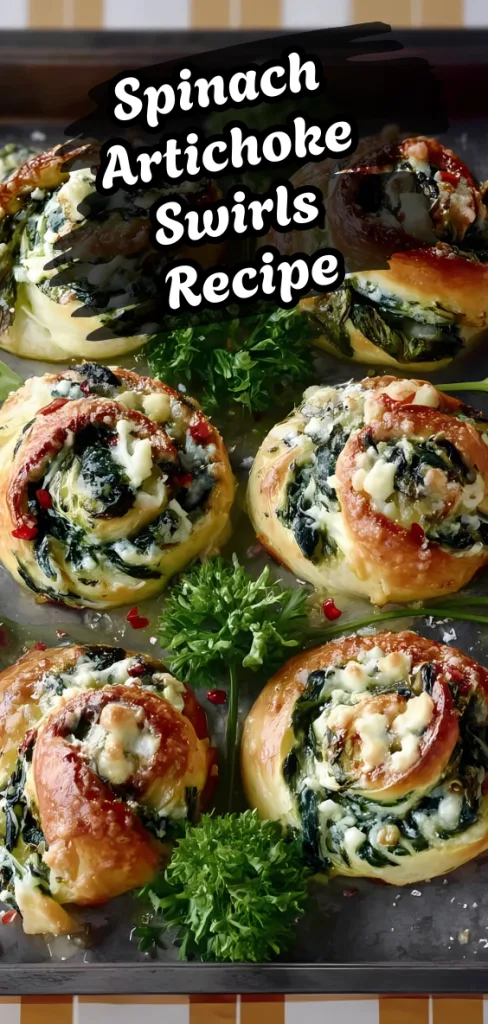 Spinach Artichoke Swirls Recipe