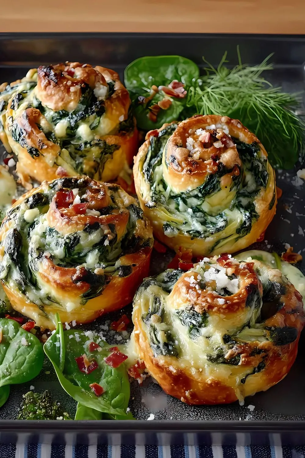 Spinach Artichoke Swirls Recipe